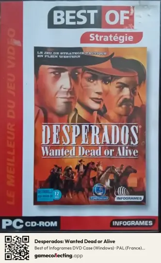Desperados: Wanted Dead or Alive Computer, France box front