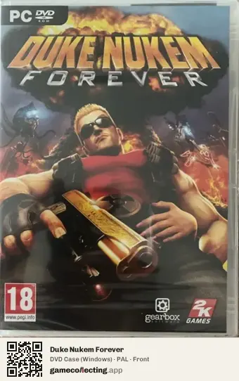 Duke Nukem Forever Computer, PAL box front