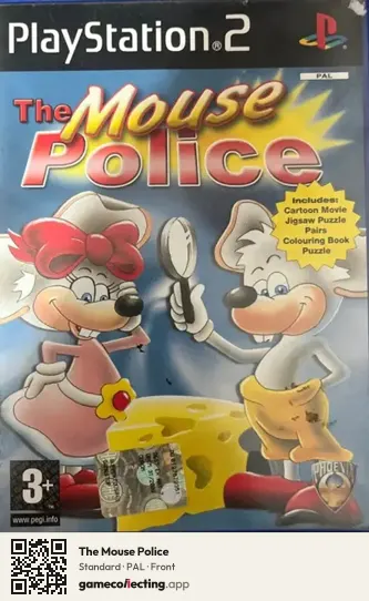 The Mouse Police PlayStation 2, PAL box front