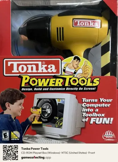 Tonka Power Tools Computer, NTSC box front