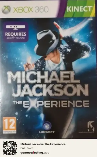 Michael Jackson: The Experience Xbox 360, PAL box front