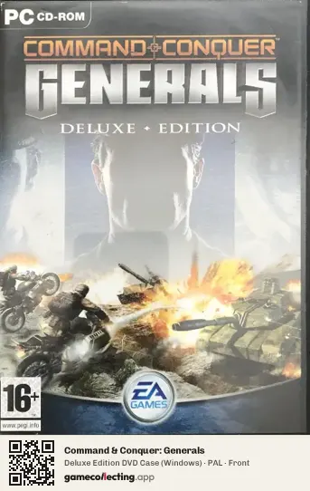 Command & Conquer: Generals Computer, PAL box front