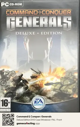 Command & Conquer: Generals Computer, PAL box front