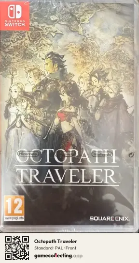 Octopath Traveler Nintendo Switch, PAL box front