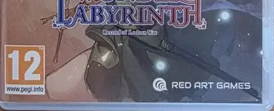 Record of Lodoss War: Deedlit in Wonder Labyrinth, the PEGI square on its front