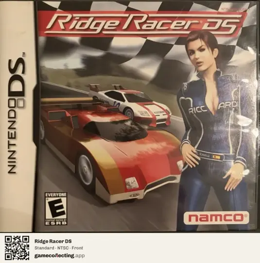 Ridge Racer DS Nintendo DS, NTSC box front