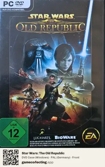 Star Wars: The Old Republic Computer, Germany box front