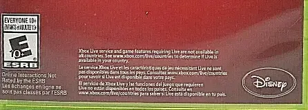 Disney Infinity 3.0, the ESRB box on its front