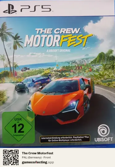 The Crew Motorfest PlayStation 5, Germany box front
