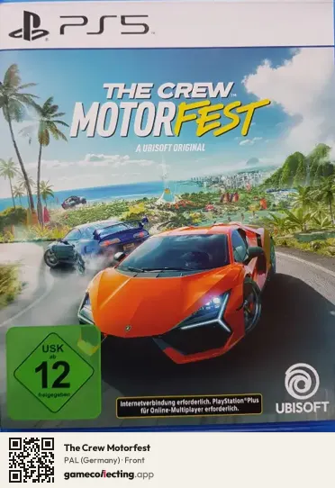 The Crew Motorfest PlayStation 5, Germany box front