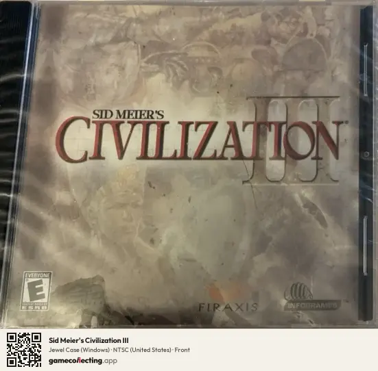 Sid Meier's Civilization III Computer, NTSC box front