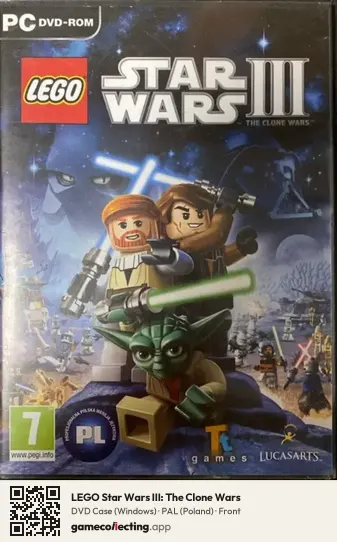 LEGO Star Wars III: The Clone Wars Computer, Poland box front