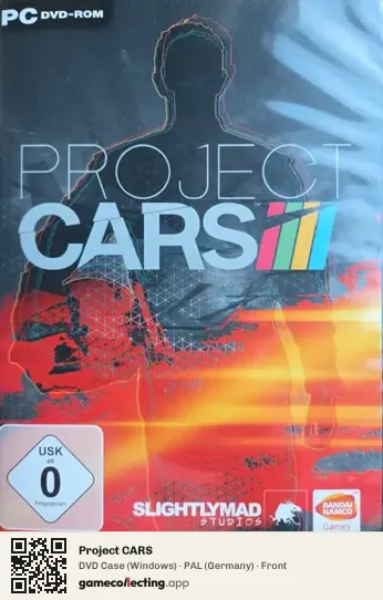 Project CARS Computer, Germany box front