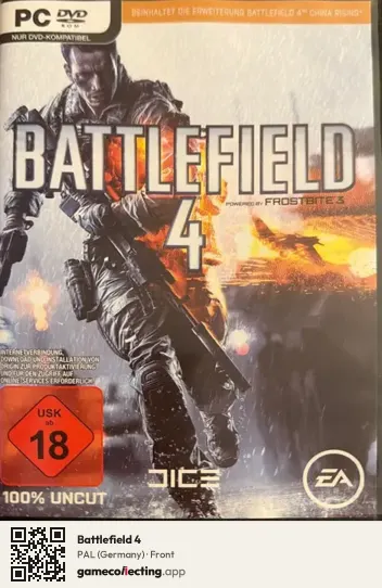 Battlefield 4 Computer, Germany box front