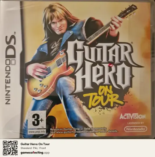Guitar Hero: On Tour Nintendo DS, PAL box front