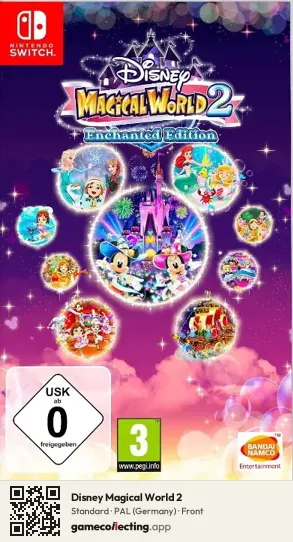 Disney Magical World 2 Nintendo Switch, Germany box front