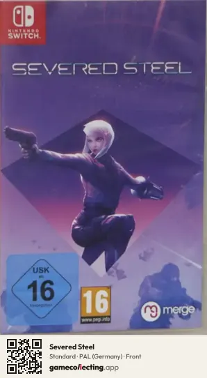 Severed Steel Nintendo Switch, Germany box front