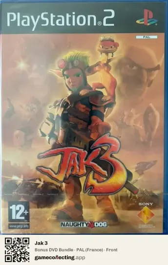 Jak 3 PlayStation 2, France box front