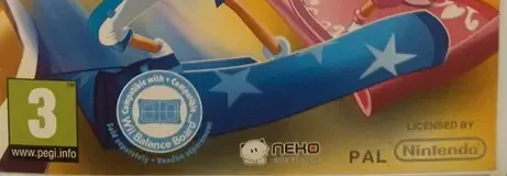 Aladdin Magic Racer, the PEGI square on its front