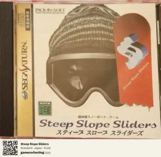 Steep Slope Sliders Sega Saturn, Japan box front