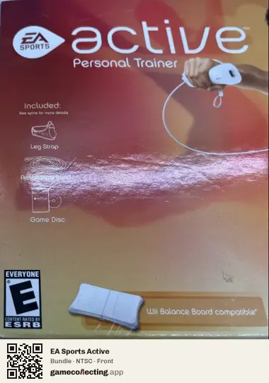 EA Sports Active Nintendo Wii, NTSC box front