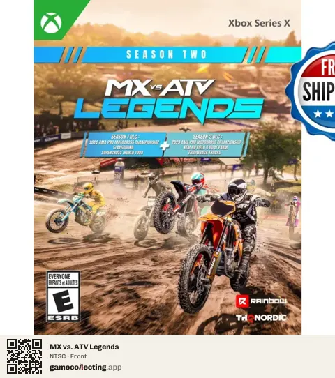 MX vs. ATV Legends Xbox Series X, NTSC box front