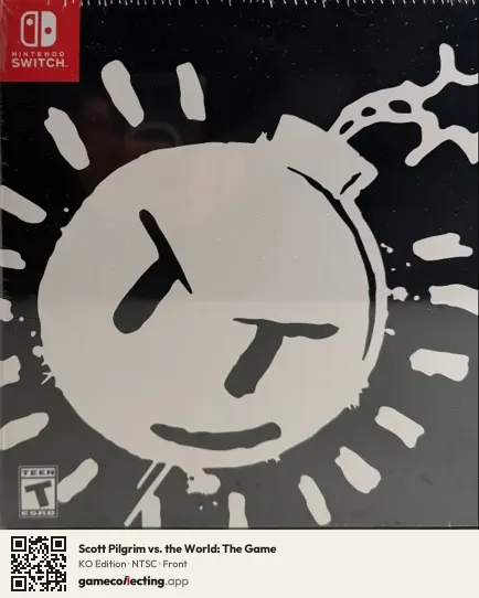 Scott Pilgrim vs. the World: The Game Nintendo Switch, NTSC box front
