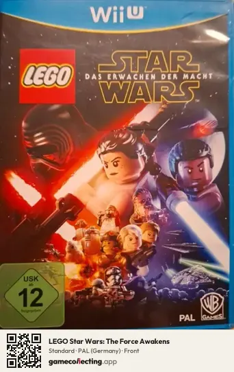 LEGO Star Wars: The Force Awakens Nintendo Wii U, Germany box front