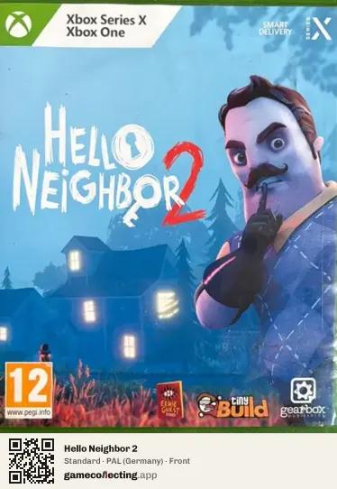 Hello Neighbor 2 Xbox Series X, Germany box front