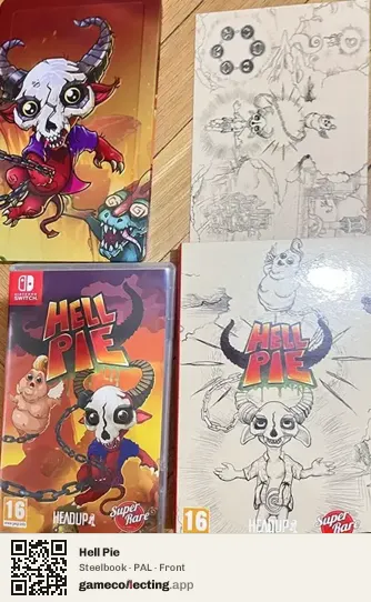 Hell Pie Nintendo Switch, PAL box front
