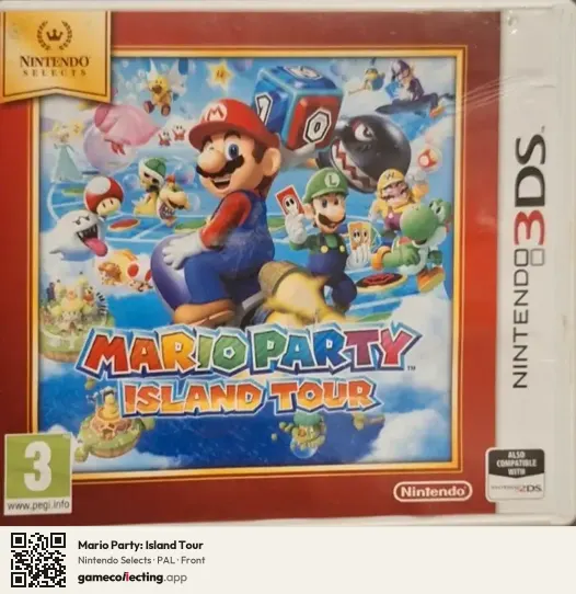 Mario Party: Island Tour Nintendo 3DS, PAL box front