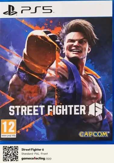 Street Fighter 6 PlayStation 5, PAL box front