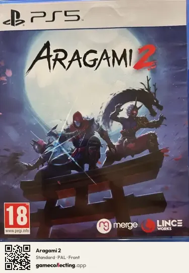Aragami 2 PlayStation 5, PAL box front