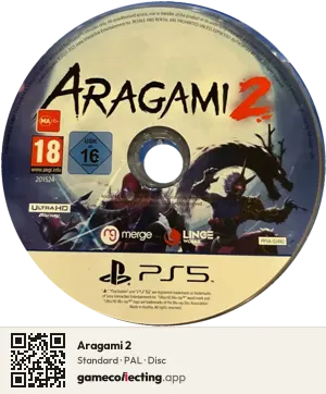 Aragami 2 PlayStation 5, PAL disc