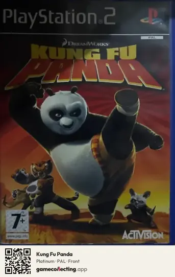 Kung Fu Panda PlayStation 2, PAL box front
