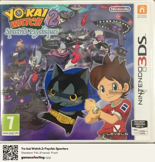 Yo-kai Watch 2: Psychic Specters Nintendo 3DS, France box front