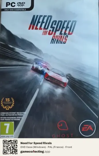 Need for Speed Rivals Computer, France box front
