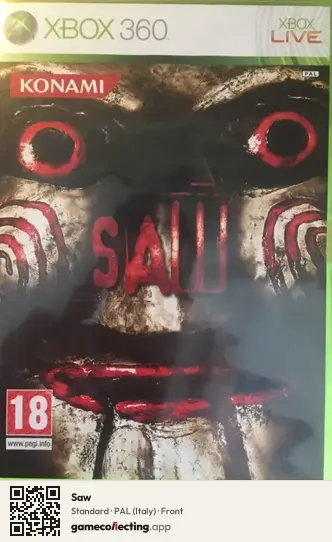 Saw Xbox 360, Italy box front
