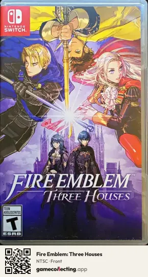 Fire Emblem: Three Houses Nintendo Switch, NTSC box front