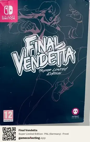 Final Vendetta Nintendo Switch, Germany box front
