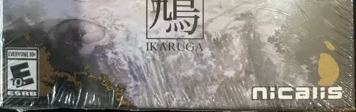 Ikaruga, the ESRB box on its front