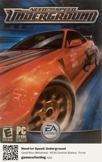 Need for Speed: Underground Computer, United States box front