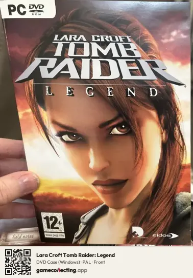Lara Croft Tomb Raider: Legend Computer, PAL box front
