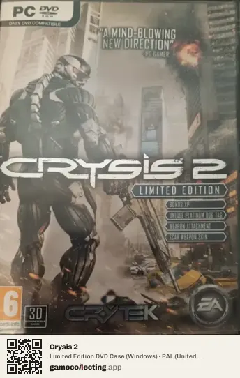 Crysis 2 Computer, United Kingdom box front