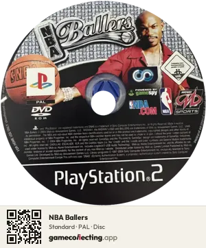 NBA Ballers PlayStation 2, PAL disc