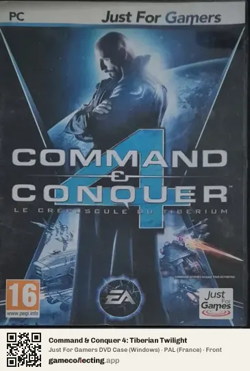 Command & Conquer 4: Tiberian Twilight Computer, France box front