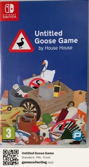 Untitled Goose Game Nintendo Switch, PAL box front