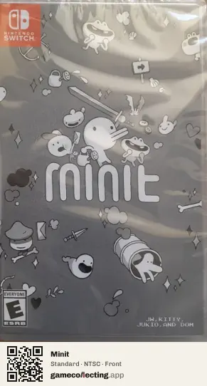 Minit Nintendo Switch, NTSC box front