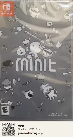 Minit Nintendo Switch, NTSC box front