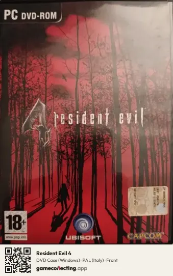 Resident Evil 4 Computer, Italy box front
